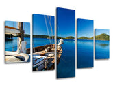 5-delna stenska poslikava BEACH PL020E50